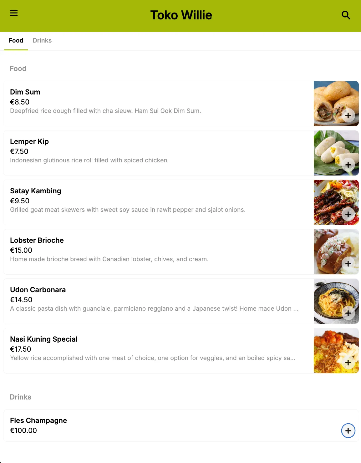 QR Takeaway